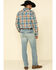 Cody James Men's Crupper Light Wash Stretch Slim Straight Jeans , Blue, hi-res