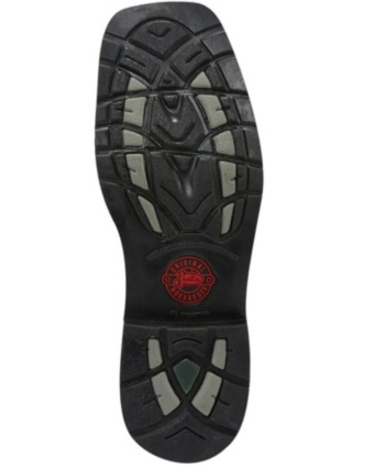 Image #6 - Justin Men's Trekker Bottom Lands Waterproof Western Work Boots - Soft Toe, Brown, hi-res