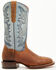 Image #2 - Dan Post Women's Ellie Western Boots - Broad Square Toe, Tan/turquoise, hi-res