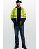 Image #6 - Ariat Men's FR Hi-Vis Full Zip Work Hooded Jacket , Bright Yellow, hi-res