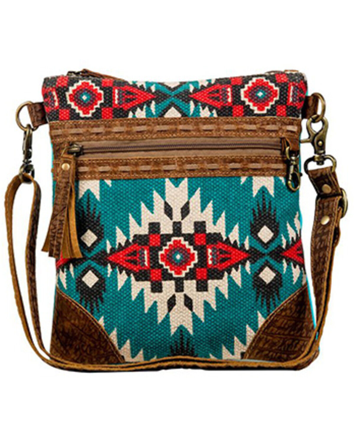 Image #1 - Myra Bag Women's Tribe Of The Sun Crossbody Bag, Multi, hi-res