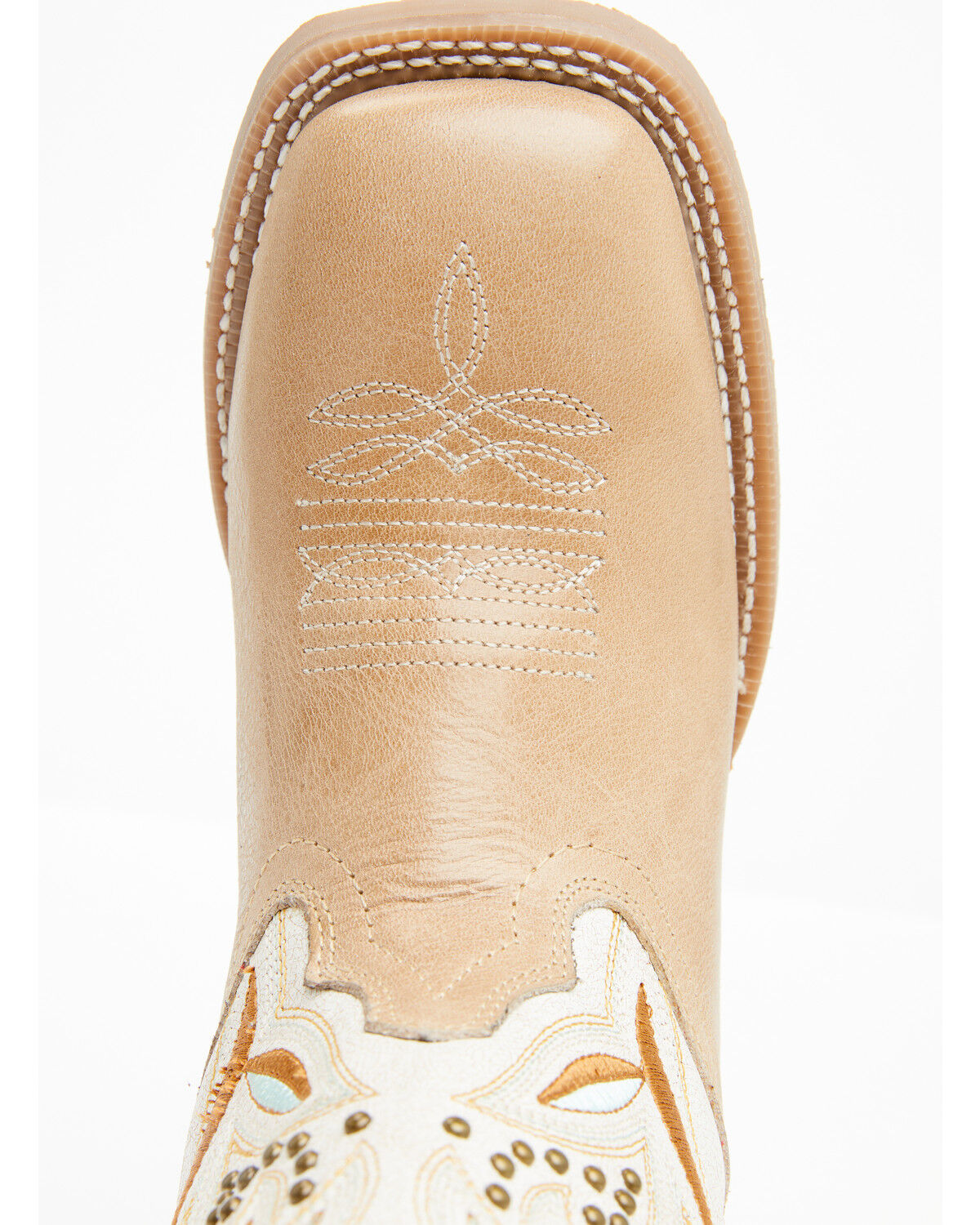 Image #6 - Laredo Women's Lydia Western Boots - Broad Square Toe, Sand, hi-res
