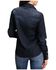 Image #2 - Stetson Women's Dark Wash Denim Embroidered Long Sleeve Snap Western Shirt, Dark Wash, hi-res