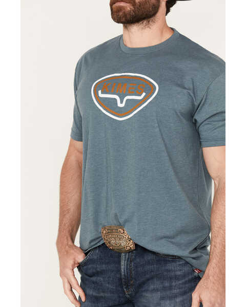 Image #3 - Kimes Ranch Men's Conway Short Sleeve Graphic T-Shirt, Indigo, hi-res