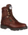 Image #1 - Georgia Boot Men's Homeland Waterproof Work Boots - Steel Toe, Brown, hi-res