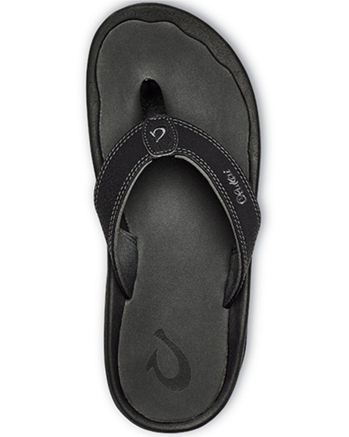 Image #2 - OluKai Men's Ohana Casual Sandals, Black, hi-res