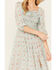 Image #3 - Rock & Roll Denim Women's Floral Boho Midi Dress, Turquoise, hi-res