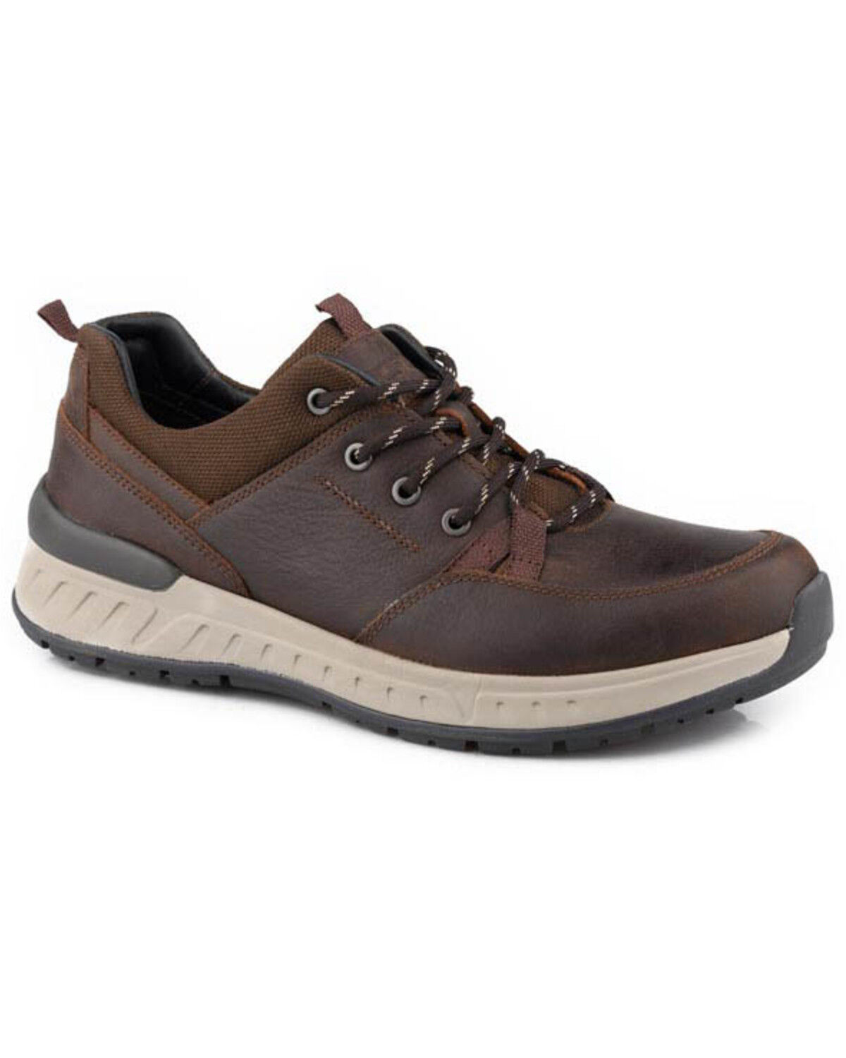 Image #1 - Roper Men's Mickey Casual Shoes, Brown, hi-res