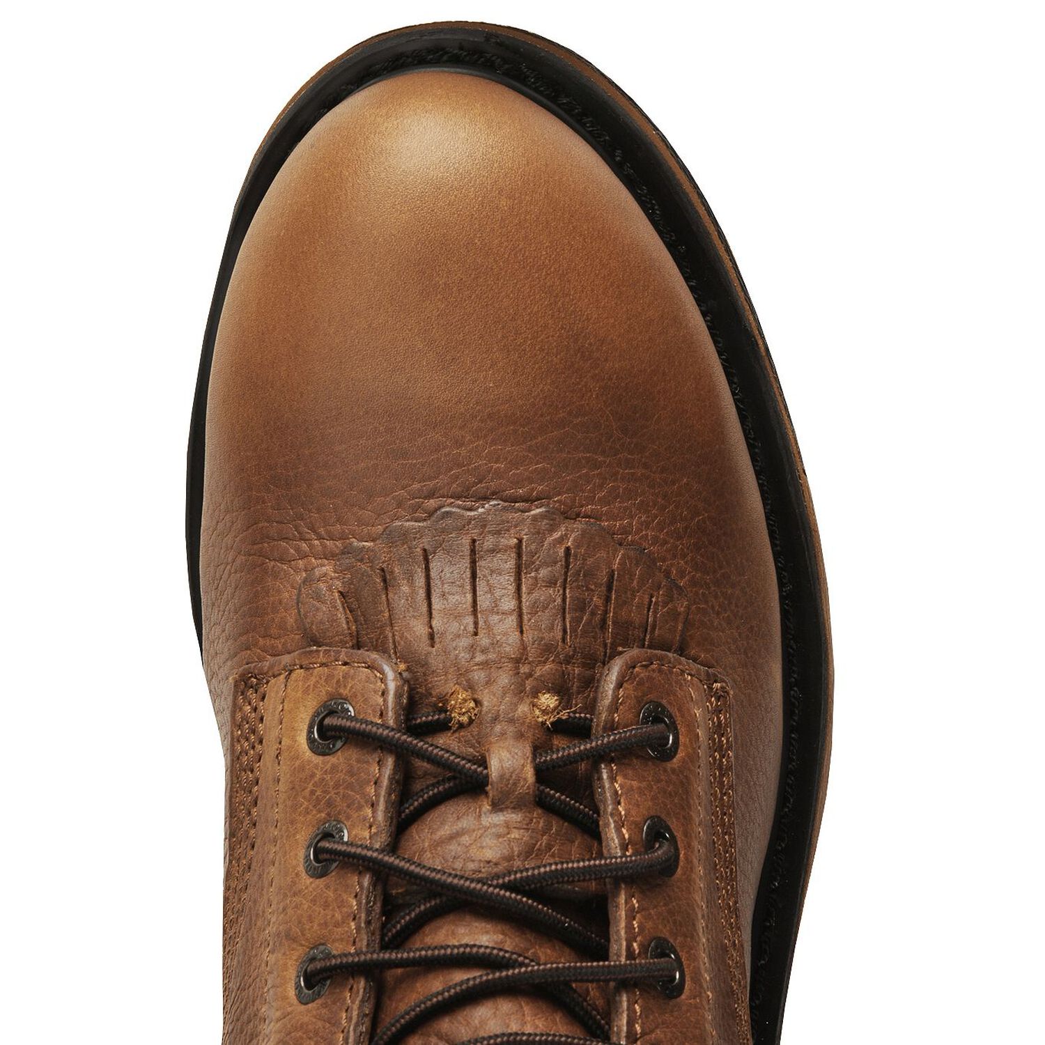 Image #6 - Rocky Men's Original Ride Lacer Waterproof Work Boots - Soft Toe, Tan, hi-res
