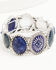 Image #1 - Lainey Wilson Women's Stone Stretch Bracelet, Silver, hi-res