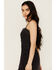 Image #2 - Levi's Women's Denim Bustier Mini Dress, Black, hi-res