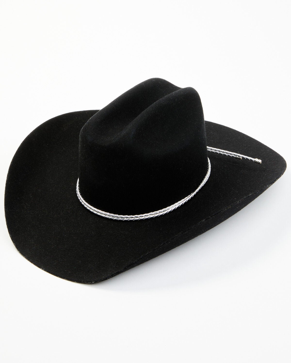 Austin Accent Corded Hat Band, Silver, hi-res