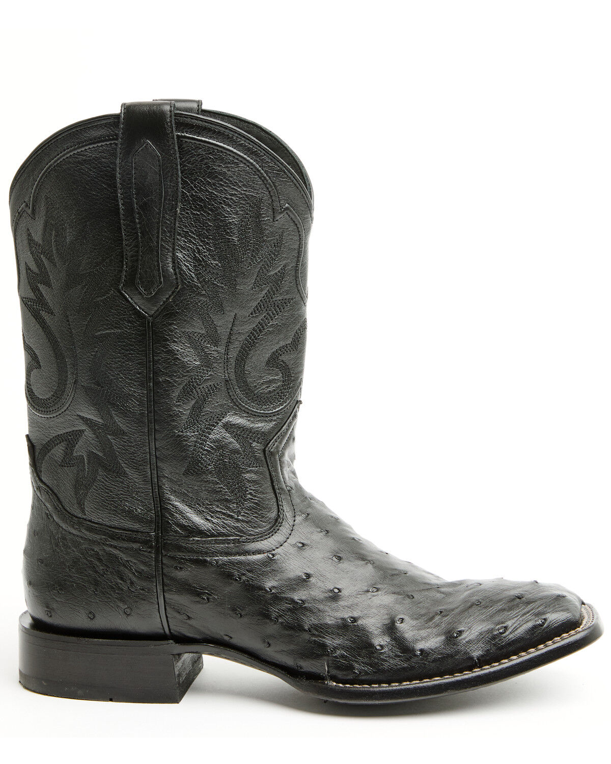 Image #2 - Cody James Black 1978® Men's The Hayward Exotic Full Quill Ostrich Western Boots - Broad Square Toe, Black, hi-res