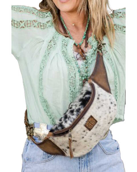 STS Ranchwear by Carroll Women's Hildy Belt Bag , Tan, hi-res