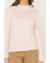 Image #3 - Carhartt Women's Force Sun Defender™ Relaxed Fit Lightweight Long Sleeve Hooded Graphic Work Shirt, Rose, hi-res