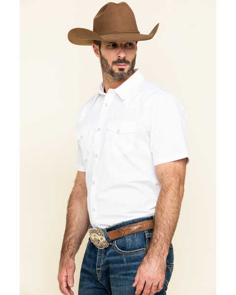 Image #3 - Gibson Men's White Water Short Sleeve Shirt - Tall, White, hi-res