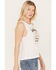Image #2 - Jack Daniels Women's Honey Logo Muscle Tank, Ivory, hi-res