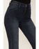 Image #2 - Shyanne Women's Dark Wash High Rise Eden Stretch Flare Jeans, Dark Wash, hi-res