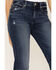 Image #4 - 7 For All Mankind Women's Dojo Trouser Flare Jeans, Blue, hi-res