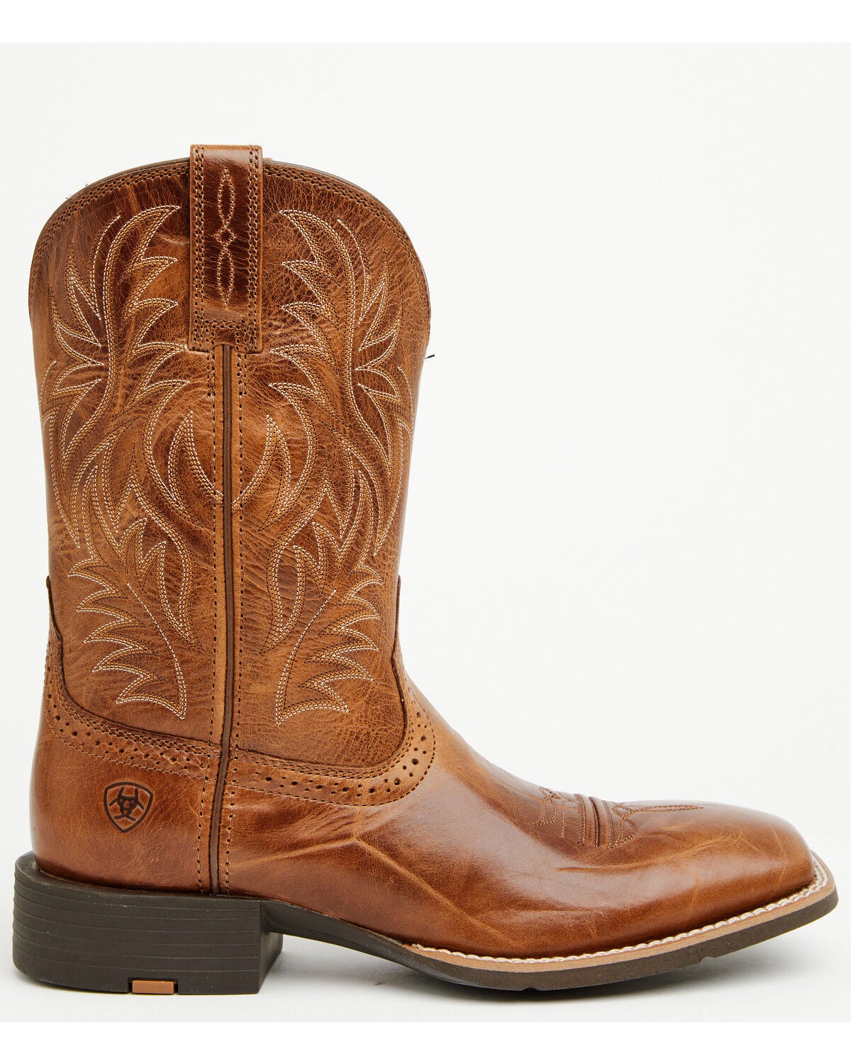 Image #2 - Ariat Men's Sport Performance Western Boots - Broad Square Toe, Tan, hi-res