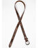 Shyanne Women's Snake Print Skinny Belt, Brown, hi-res