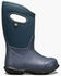 Image #2 - Bogs Boy's York Rain Boots - Round Toe, Navy, hi-res