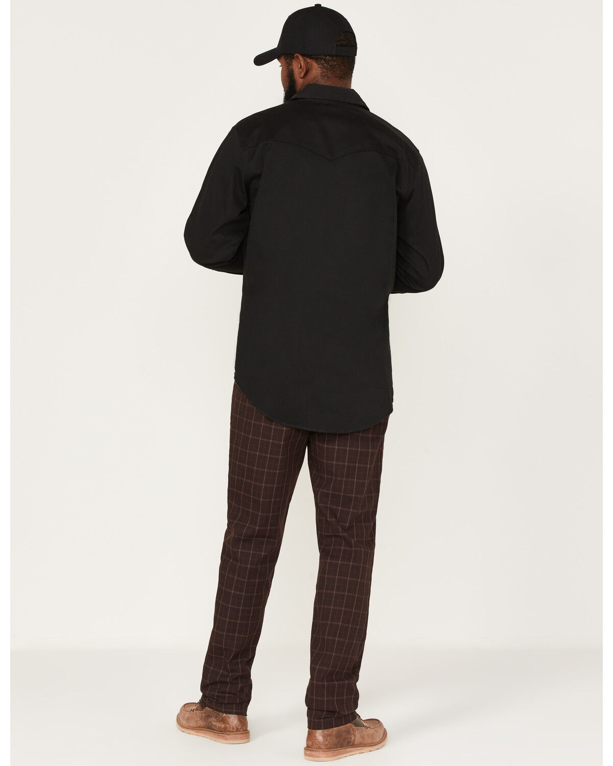 Image #3 - Brixton Men's Choice Stretch Twill Chino Pants, Chocolate, hi-res