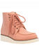 Dingo Women's Rosie Casual Shoes - Moc Toe, Pink, hi-res