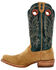 Image #3 - Durango Men's PRCA Collection Roughout Western Boots - Square Toe, Multi, hi-res