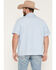 Image #4 - Levi's Men's Jay Classic Camper Striped Short Sleeve Button-Down Western Shirt, Blue, hi-res