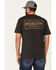 Pendleton Men's Vintage Black Warranted To Be Graphic Short Sleeve T-Shirt , Black, hi-res