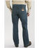 Image #1 - Wrangler Retro Men's FR Memphis Dark Wash Slim Bootcut Jeans, Blue, hi-res