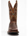 Image #4 - RANK 45® Men's Suntan Zulu Western Performance Boots - Broad Square Toe, Tan, hi-res
