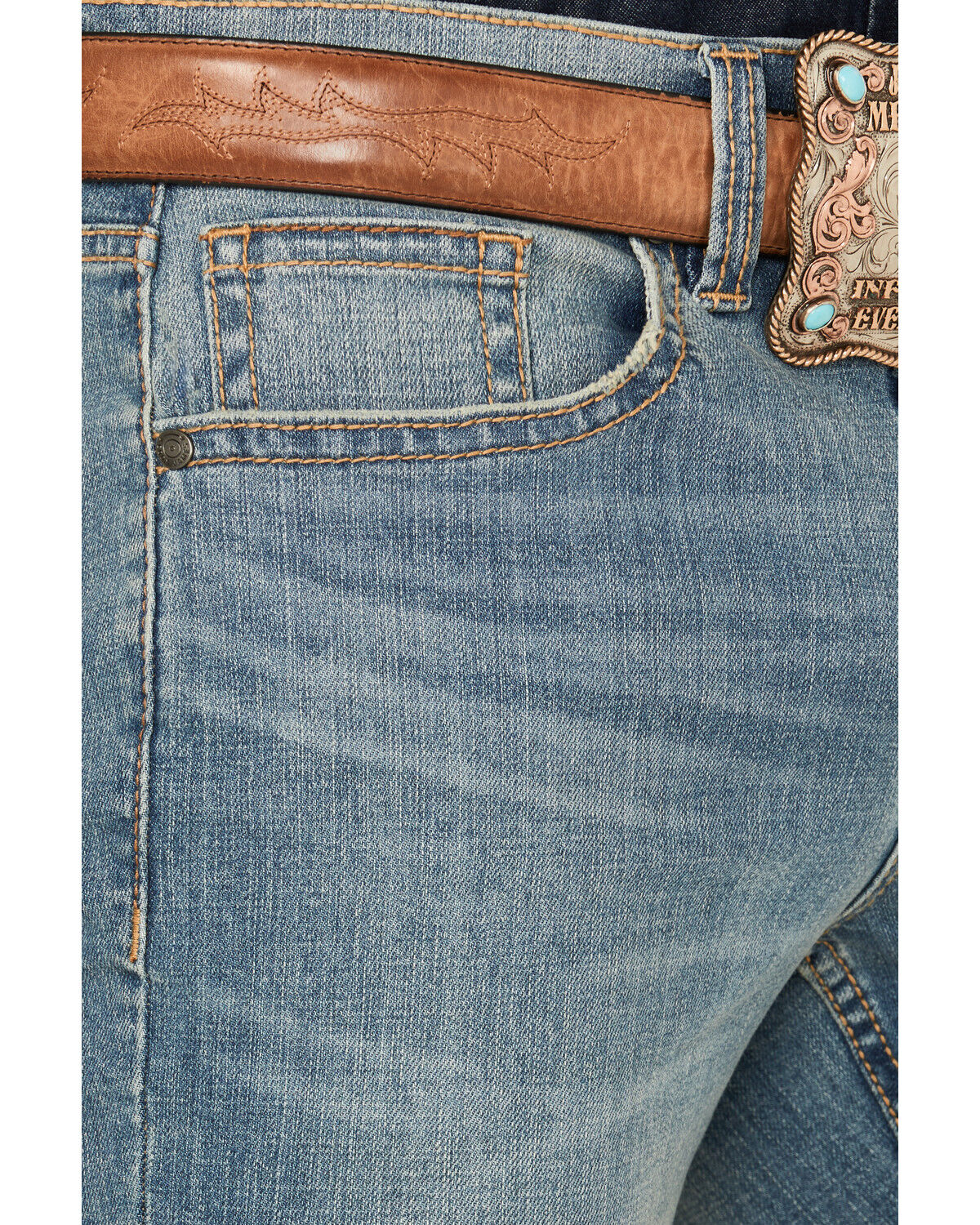 Image #2 - Cody James Men's Jackson Slim Straight Stretch Denim Jeans, Medium Wash, hi-res