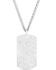 Image #2 - Montana Silversmith Men's  Big Bold Stripes American Made Dog Tag Necklace, Silver, hi-res