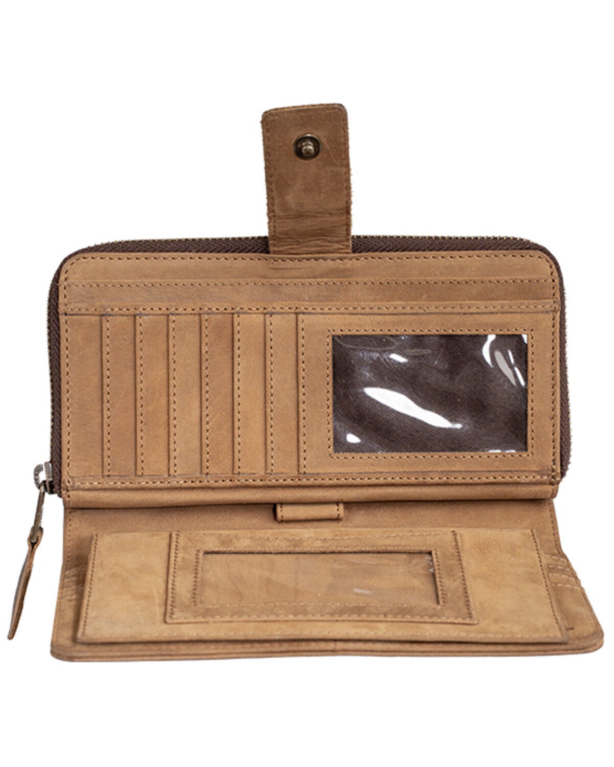 Image #3 - STS Ranchwear By Carroll Women's Baroness Basic Bliss Chelsea Wallet, Brown, hi-res