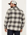 Pendleton Men's Burnside Large Plaid Button Down Western Flannel Shirt , Grey, hi-res