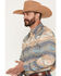 Image #2 - Cody James Men's Arrow Bear Southwestern Print Long Sleeve Snap Flannel Shirt, Multi, hi-res