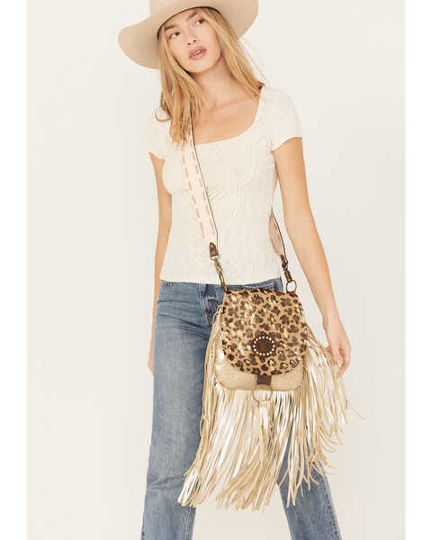 Image #1 - Keep it Gypsy Women's Wilma Crossbody Bag, Gold, hi-res