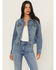 Image #2 - Idyllwind Women's Idlewild Novelty Denim Trucker Jacket, Medium Wash, hi-res