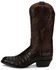 Image #3 - Tony Lama Men's Exotic Caiman Western Boots - Round Toe, Black Cherry, hi-res
