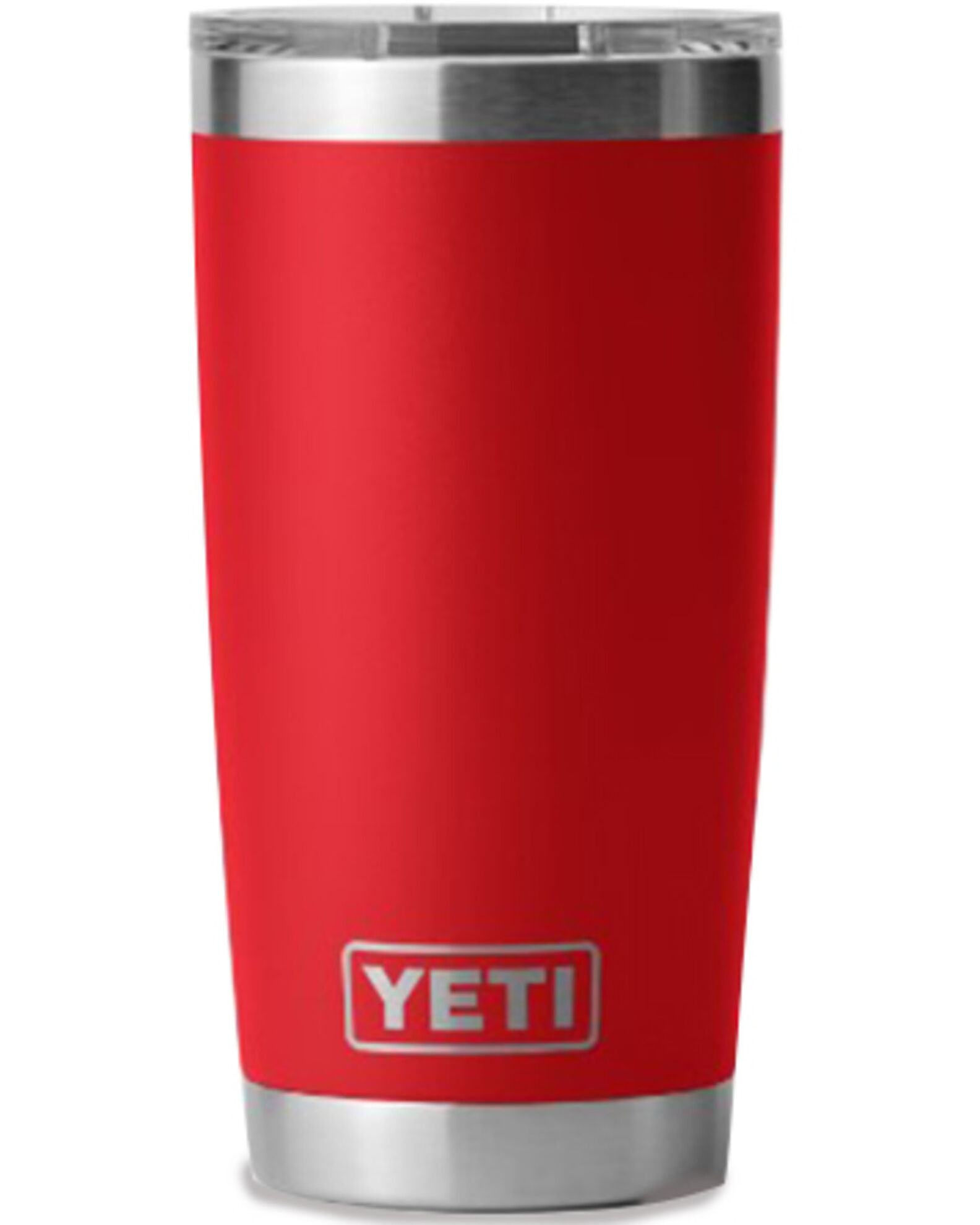 Image #1 - YETI Rambler 20 oz MagSlider Lid Tumbler, Red, hi-res