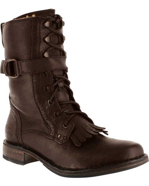 Image #1 - UGG Women's Jena Fashion Boots, Dark Brown, hi-res