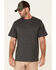 Hawx Men's Forge Short Sleeve Work Pocket T-Shirt , Charcoal, hi-res