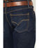 Image #4 - Cinch Men's Ian Dark Wash Slim Bootcut Rigid Denim Jeans, Indigo, hi-res