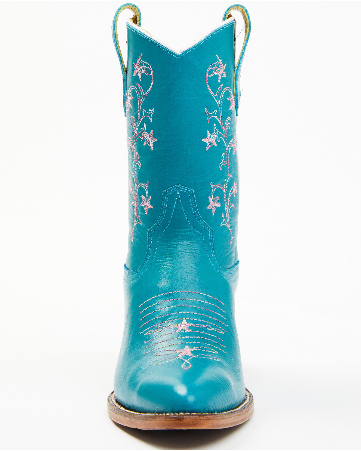 Image #4 - Planet Cowboy Women's Tiffany Stars Western Boots - Round Toe, Turquoise, hi-res