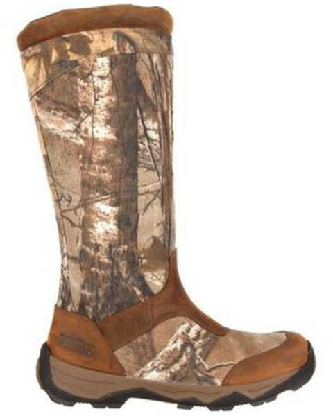 Image #2 - Rocky Men's Retraction Snake Proof Outdoor Boots - Soft Toe, Camouflage, hi-res