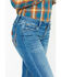 Image #4 - Wrangler Women's Retro Mae Deadwood Light Wash Mid Rise Bootcut Jeans, Blue, hi-res