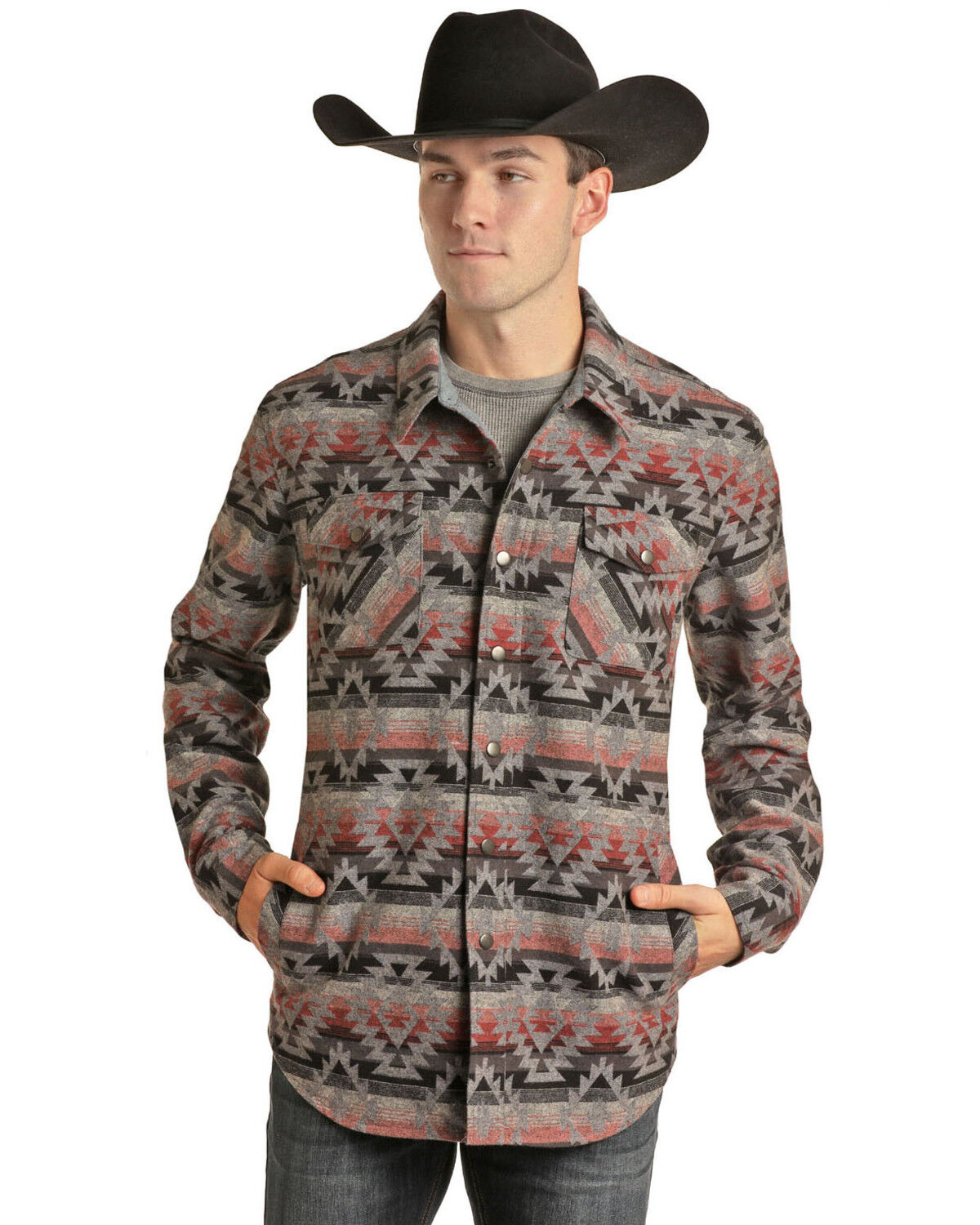 Aztec shirt jacket clearance