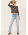 Image #1 - Vervet Women's Light Wash Mid Rise Bootcut Stretch Denim Jeans, Light Wash, hi-res